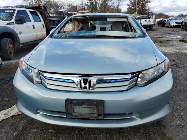 JHMFB4F25CS006548 - 2012 HONDA CIVIC HYBR GRAY photo 5