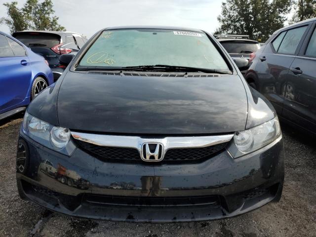 2HGFA1F62AH529294 - 2010 HONDA CIVIC LX-S შავი ფოტო 5