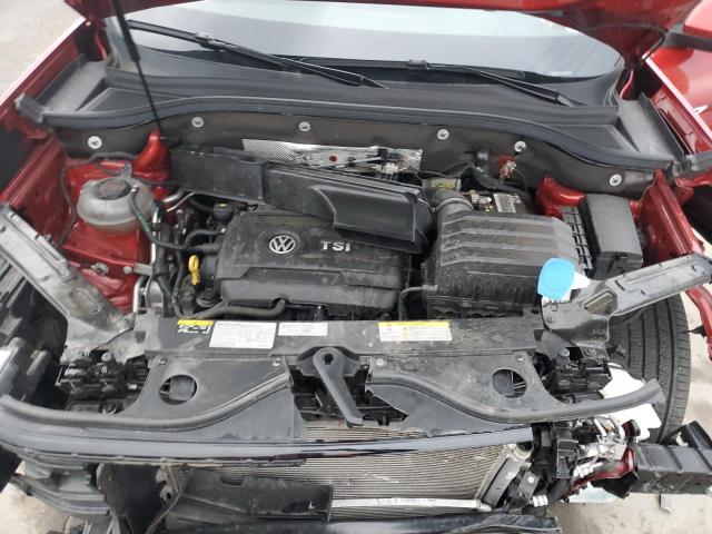 1V2WC2CA3MC231897 - 2021 VOLKSWAGEN ATLAS CROS Красный фото 12