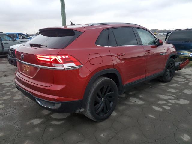 1V2WC2CA3MC231897 - 2021 VOLKSWAGEN ATLAS CROS Красный фото 3