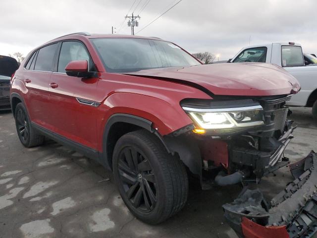 1V2WC2CA3MC231897 - 2021 VOLKSWAGEN ATLAS CROS RED photo 4