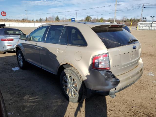 2FMDK38C27BB48781 - 2007 FORD EDGE SEL BEIGE photo 2