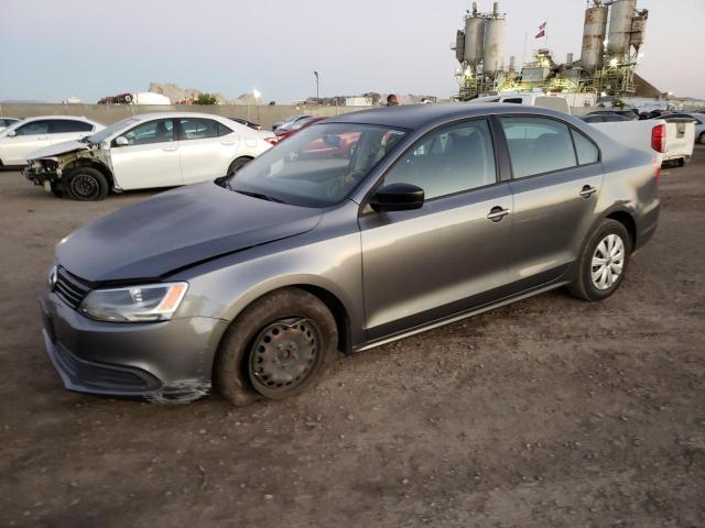 3VW2K7AJ0BM395684 - 2011 VOLKSWAGEN JETTA BASE 灰色 照片 1