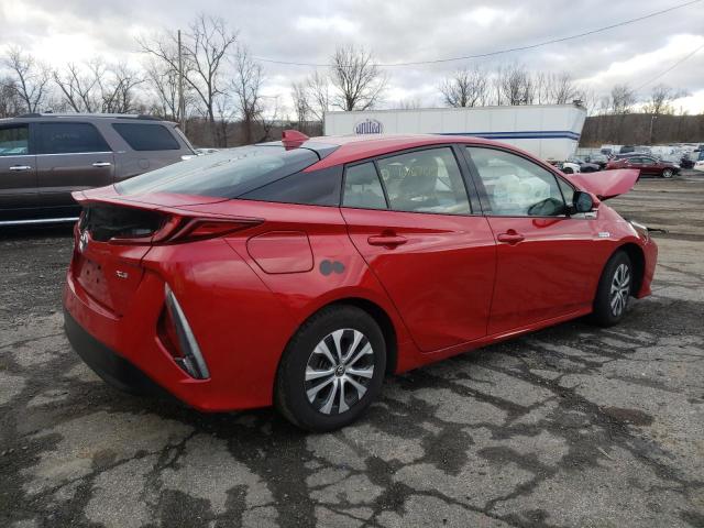 JTDKARFP5L3137212 - 2020 TOYOTA PRIUS PRIM 红色 照片 3