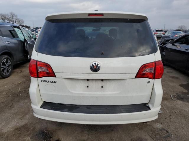 2V8HW44149R580114 - 2009 VOLKSWAGEN ROUTAN S WHITE photo 6