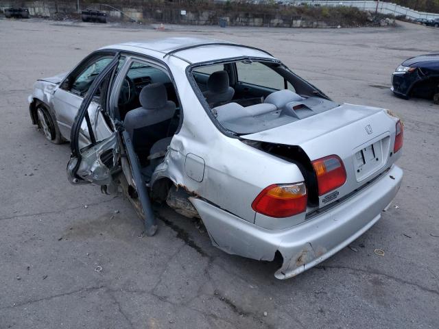 2HGEJ6617XH582904 - 1999 HONDA CIVIC BASE SILVER photo 2