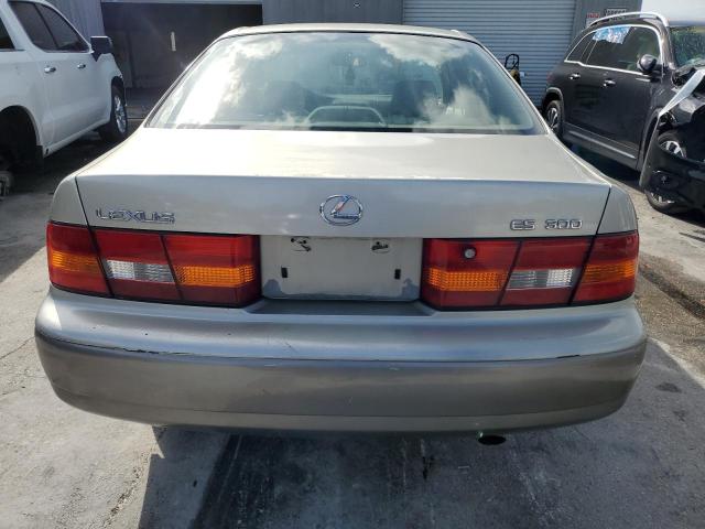 JT8BF28G1W5045625 - 1998 LEXUS ES 300 SILVER photo 6