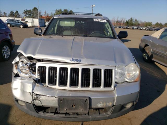 1J8GR48K39C551786 - 2009 JEEP GRAND CHER SILVER photo 5