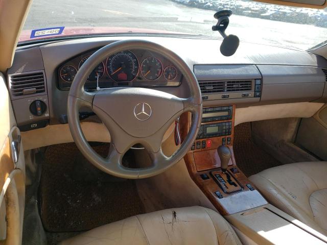 WDBFA68F9XF172259 - 1999 MERCEDES-BENZ SL 500 RED photo 8