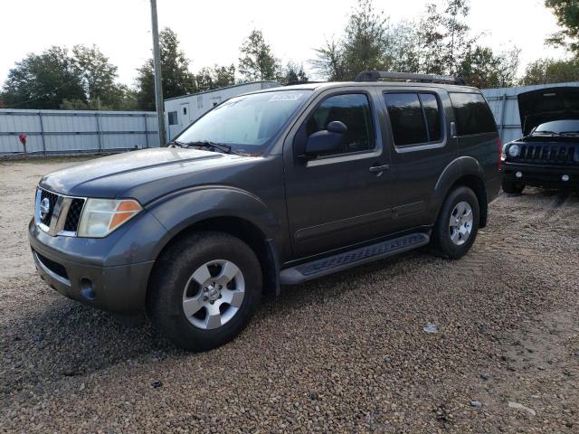 5N1AR18U97C647430 - 2007 NISSAN PATHFINDER GRAY photo 1