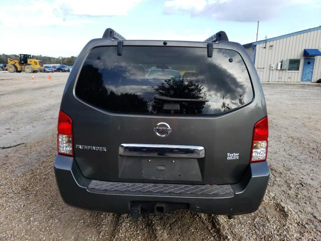 5N1AR18U97C647430 - 2007 NISSAN PATHFINDER GRAY photo 6