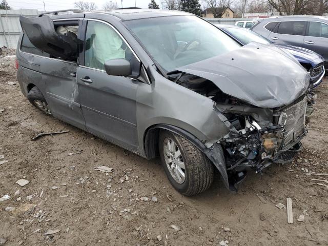 5FNRL38738B083759 - 2008 HONDA ODYSSEY EX GRAY photo 4