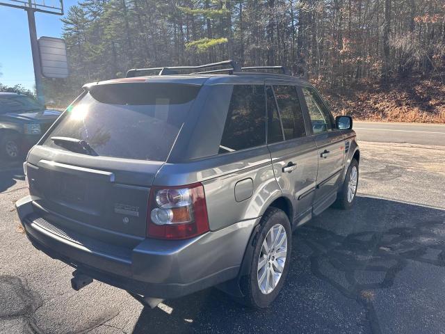 SALSH23418A144649 - 2008 LAND ROVER RANGE ROVE GRAY photo 4