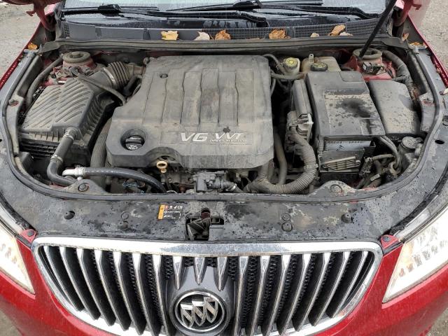 1G4GJ5E38DF292801 - 2013 BUICK LACROSSE T RED photo 11