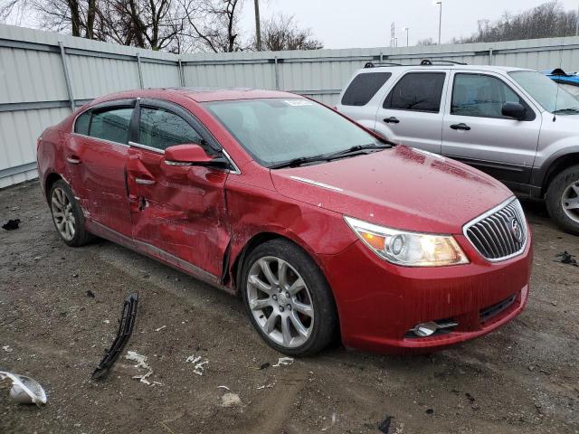 1G4GJ5E38DF292801 - 2013 BUICK LACROSSE T RED photo 4