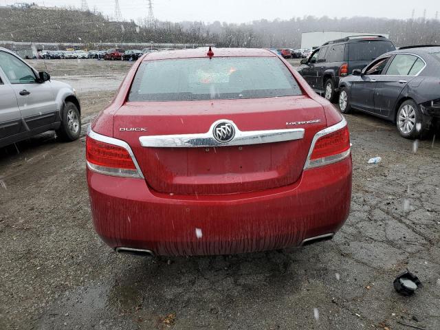 1G4GJ5E38DF292801 - 2013 BUICK LACROSSE T RED photo 6