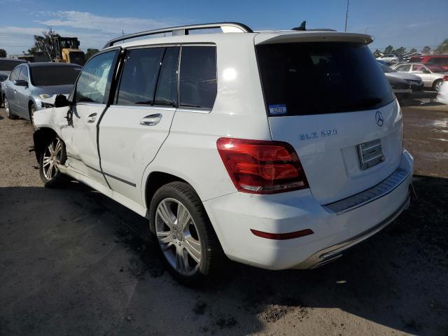 WDCGG0EB2EG336309 - 2014 MERCEDES-BENZ GLK 250 BL WHITE photo 2