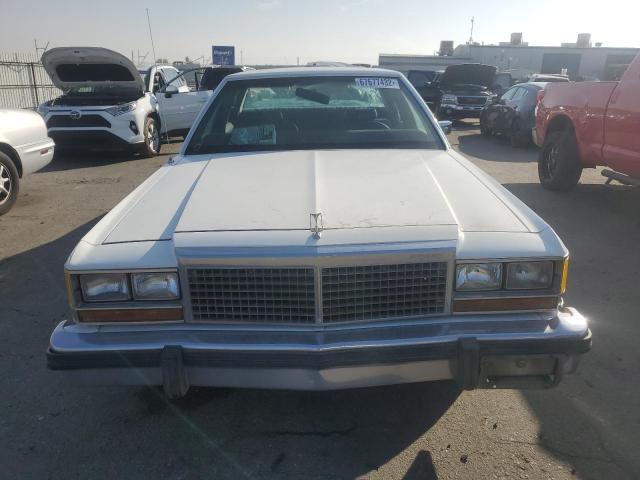 1FABP43F0EZ180049 - 1984 FORD LTD CROWN WHITE photo 5