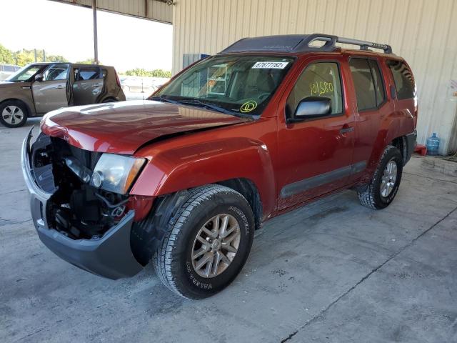 5N1AN0NUXEN806466 - 2014 NISSAN XTERRA X RED photo 1