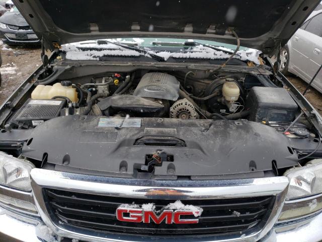 1GTEK19Z56Z269753 - 2006 GMC SIERRA 150 GRAY photo 11