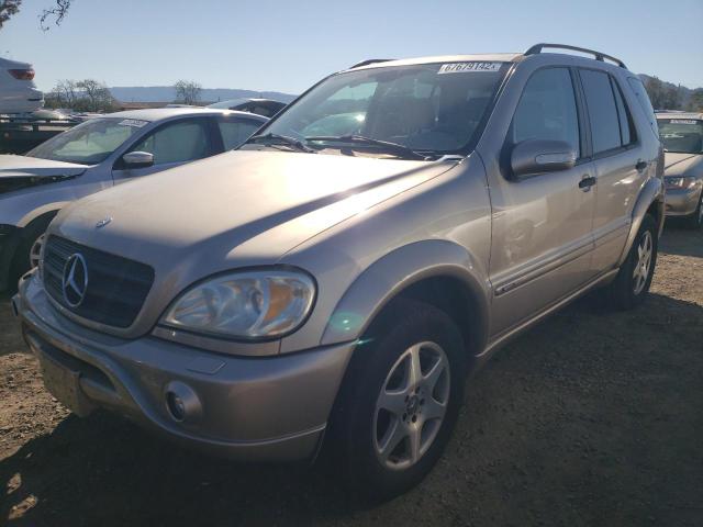 4JGAB54E42A304121 - 2002 MERCEDES-BENZ ML 320 BEIGE photo 1