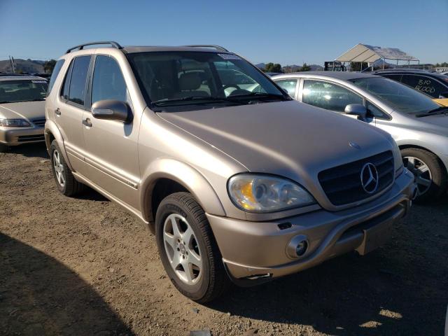 4JGAB54E42A304121 - 2002 MERCEDES-BENZ ML 320 BEIGE photo 4