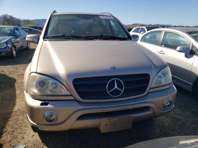 4JGAB54E42A304121 - 2002 MERCEDES-BENZ ML 320 BEIGE photo 5