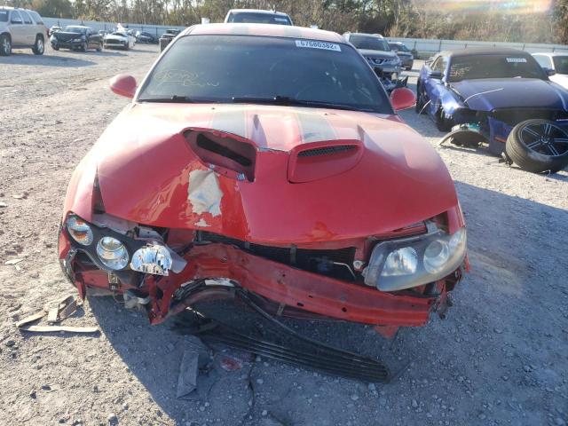 6G2VX12U45L435172 - 2005 PONTIAC GTO RED photo 11