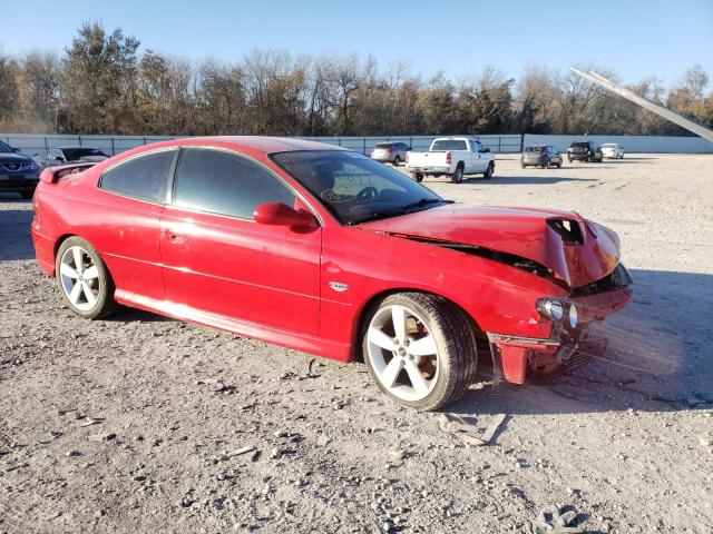 6G2VX12U45L435172 - 2005 PONTIAC GTO RED photo 4