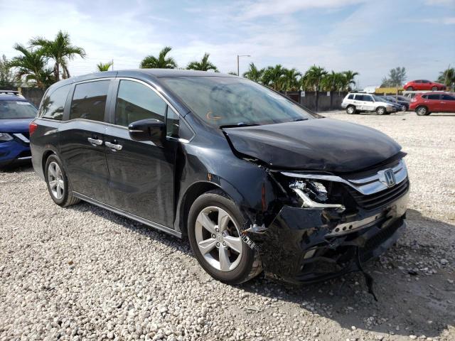 5FNRL6H74JB027806 - 2018 HONDA ODYSSEY EX BLACK photo 4