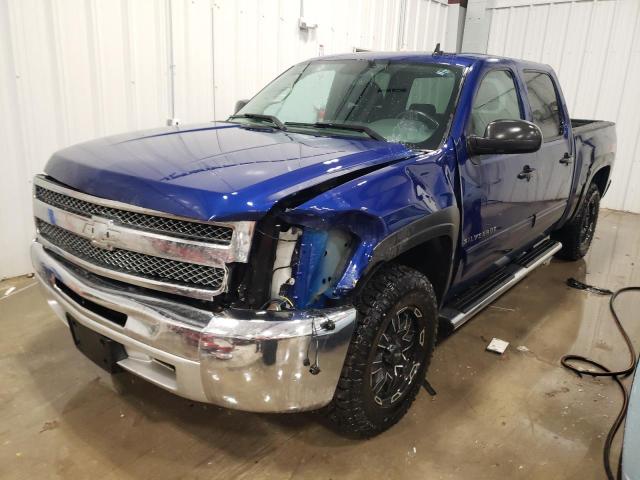 3GCPKSE7XDG309826 - 2013 CHEVROLET silverado BLUE photo 1