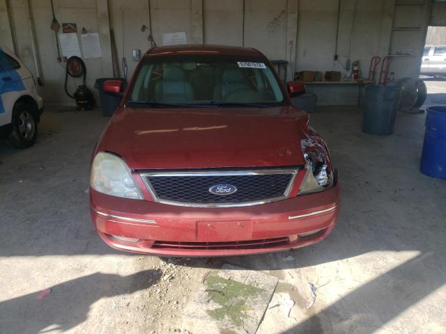 1FAFP24106G158591 - 2006 FORD FIVE HUNDR BURGUNDY photo 5