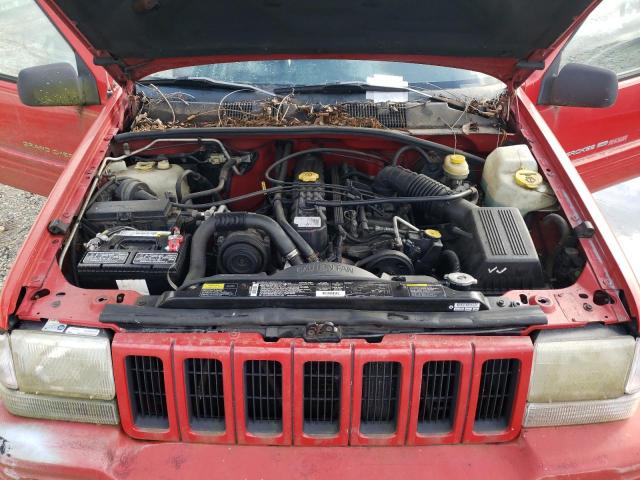 1J4GZ78S5TC290946 - 1996 JEEP GRAND CHER RED photo 12