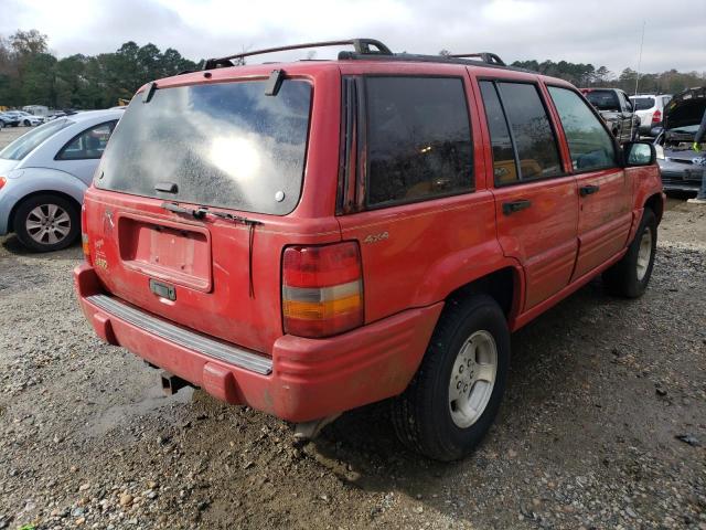 1J4GZ78S5TC290946 - 1996 JEEP GRAND CHER RED photo 3