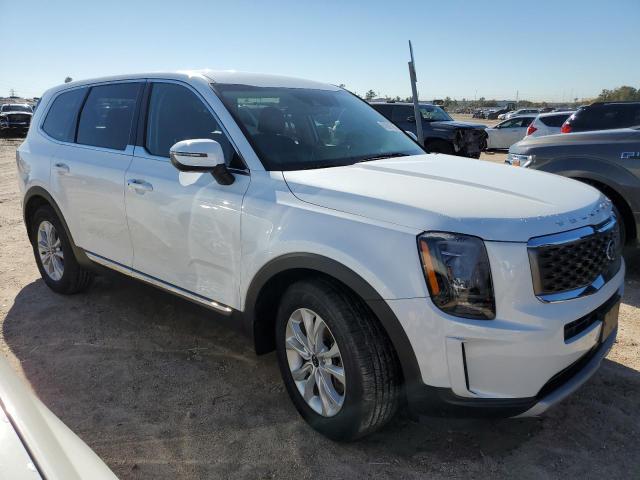 5XYP24HC6LG009086 - 2020 KIA TELLURIDE WHITE photo 4