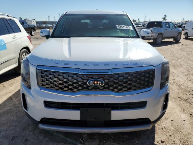 5XYP24HC6LG009086 - 2020 KIA TELLURIDE WHITE photo 5