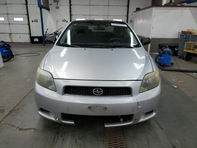 JTKDE177760107365 - 2006 TOYOTA SCION TC ვერცხლისფერი ფოტო 5