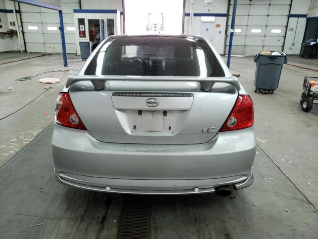 JTKDE177760107365 - 2006 TOYOTA SCION TC ვერცხლისფერი ფოტო 6