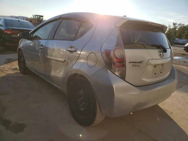 JTDKDTB31D1048287 - 2013 TOYOTA PRIUS C SILVER photo 2