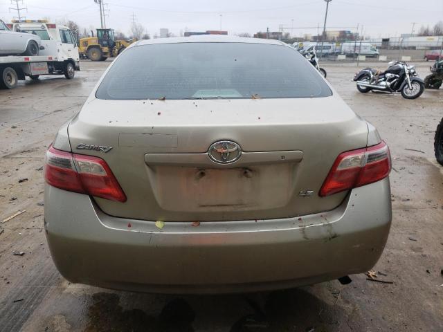 4T1BE46K27U124733 - 2007 TOYOTA CAMARY GOLD photo 6