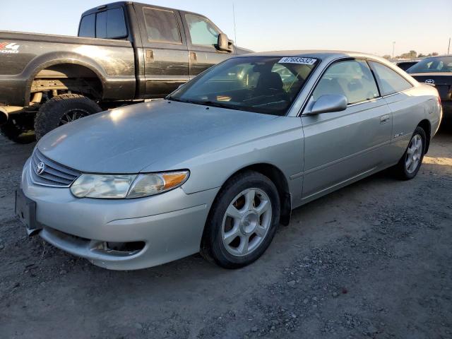 2T1CF22P52C596913 - 2002 TOYOTA CAMRY SOLA SILVER photo 1