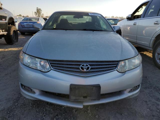 2T1CF22P52C596913 - 2002 TOYOTA CAMRY SOLA SILVER photo 5