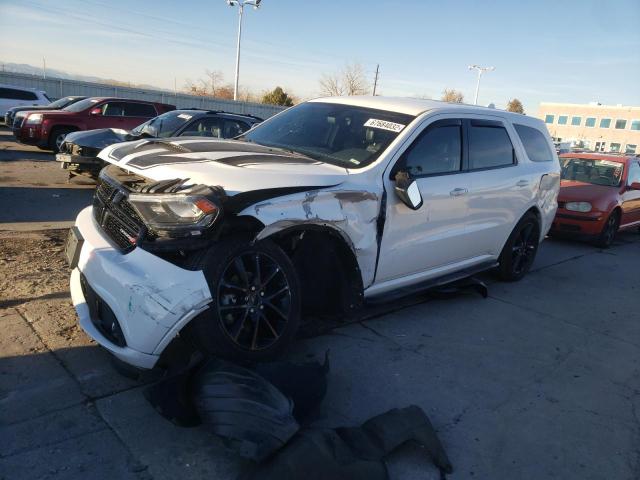 1C4RDJDG3JC307784 - 2018 DODGE DURANGO GT WHITE photo 1