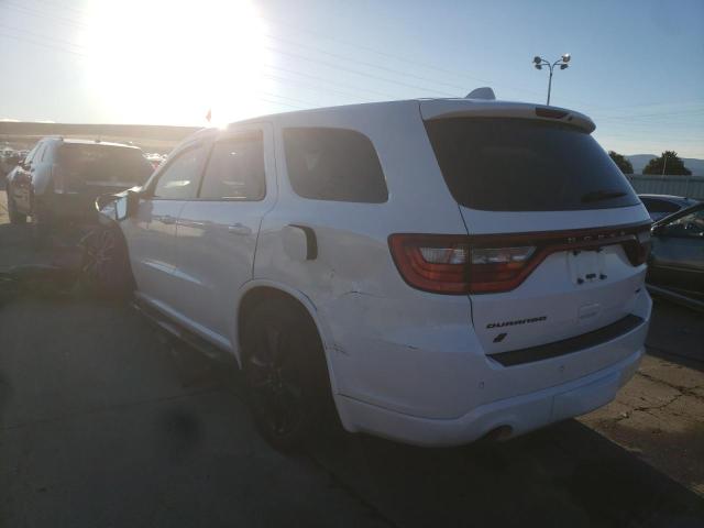 1C4RDJDG3JC307784 - 2018 DODGE DURANGO GT WHITE photo 2