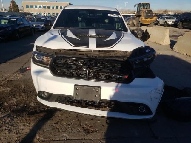 1C4RDJDG3JC307784 - 2018 DODGE DURANGO GT WHITE photo 5