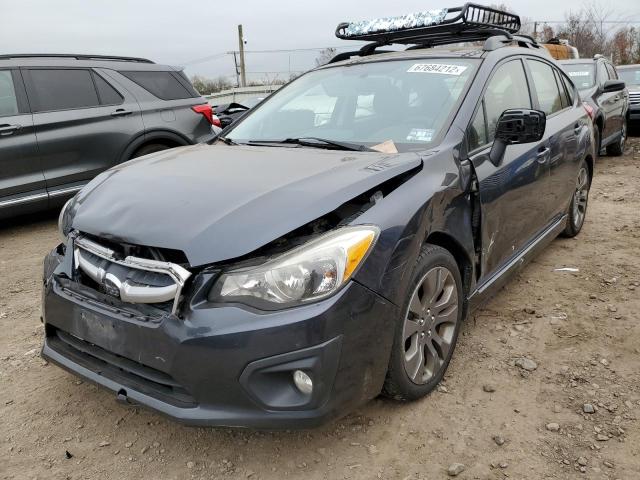 JF1GPAL6XE9263475 - 2014 SUBARU IMPREZA SP GRAY photo 1