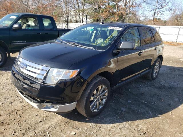 2FMDK39C07BB38331 - 2007 FORD EDGE BLACK photo 1