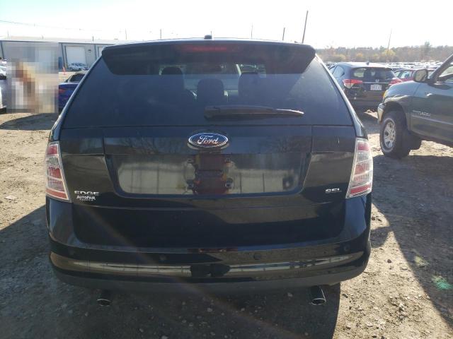 2FMDK39C07BB38331 - 2007 FORD EDGE BLACK photo 6