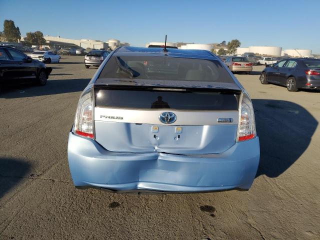 JTDKN3DP2E3057941 - 2014 TOYOTA PRIUS PLUG TURQUOISE photo 6