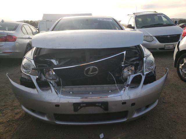 JTHBC96S175003806 - 2007 LEXUS GS 450H SILVER photo 5